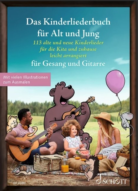 Das Kinderliederbuch für Alt+ Jung- Gitarre und Gesang*
