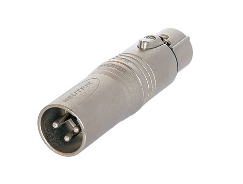 Adapter NA3M5F DMX 5p XLRf >3p XLRm Neutrik*