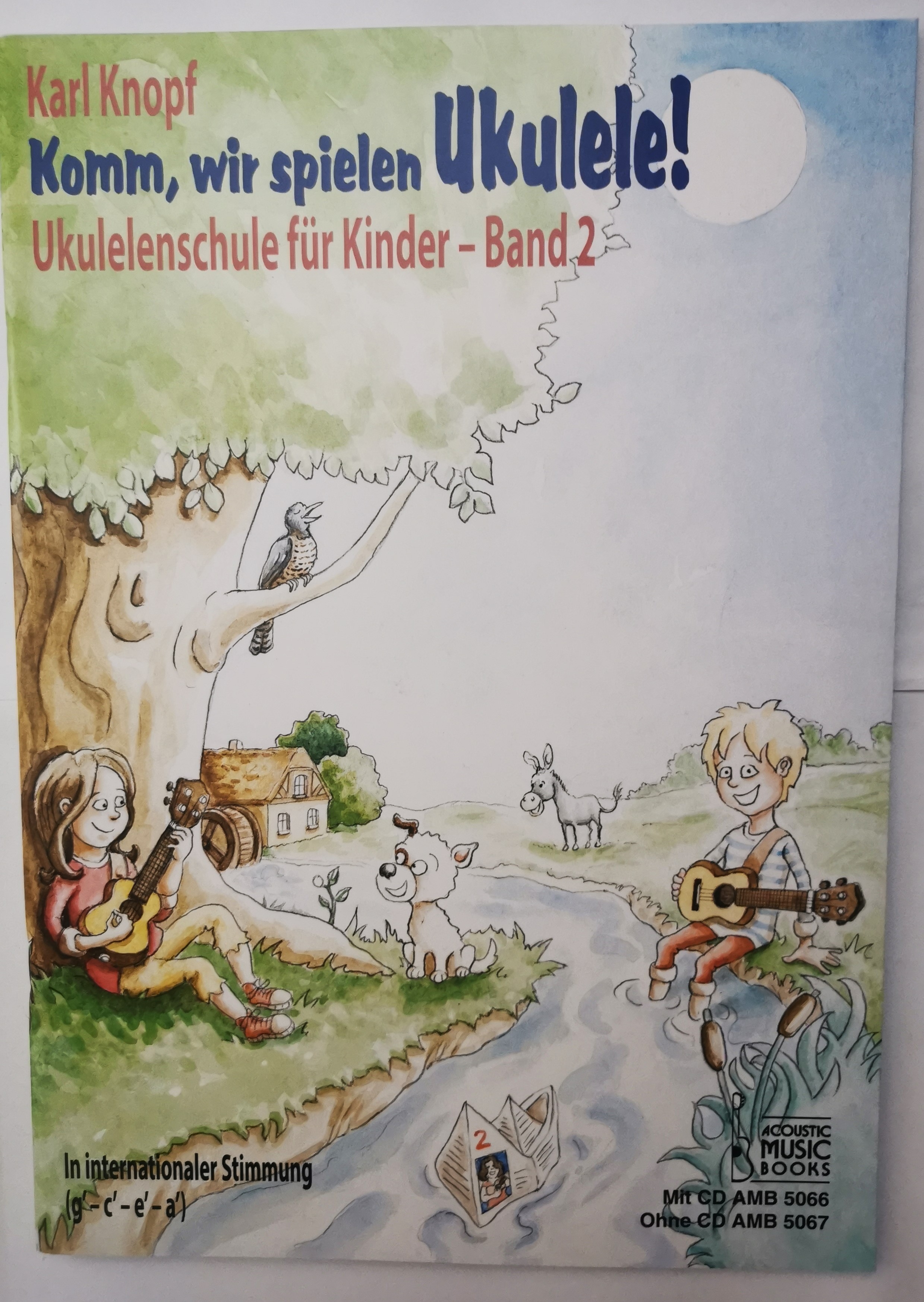 Knopf, K. Komm, wir spielen Ukulele 2+CD*