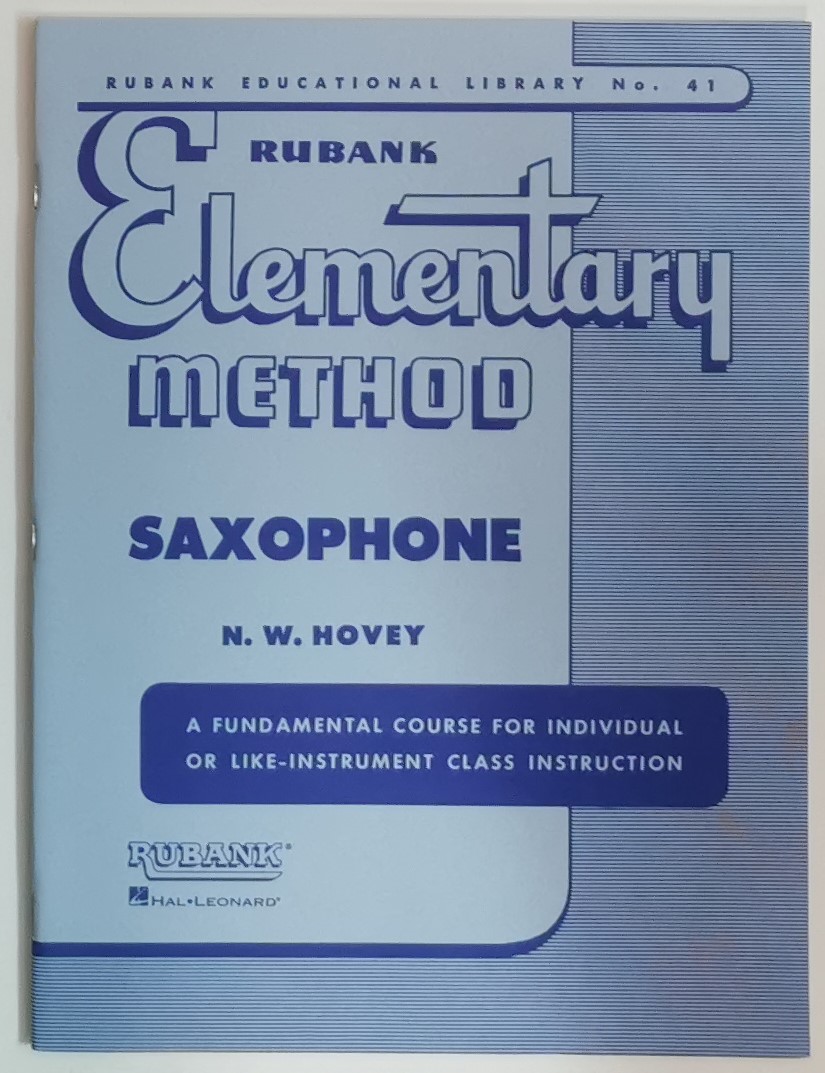 Hovey, N.W. Elementary Method for Saxophone*