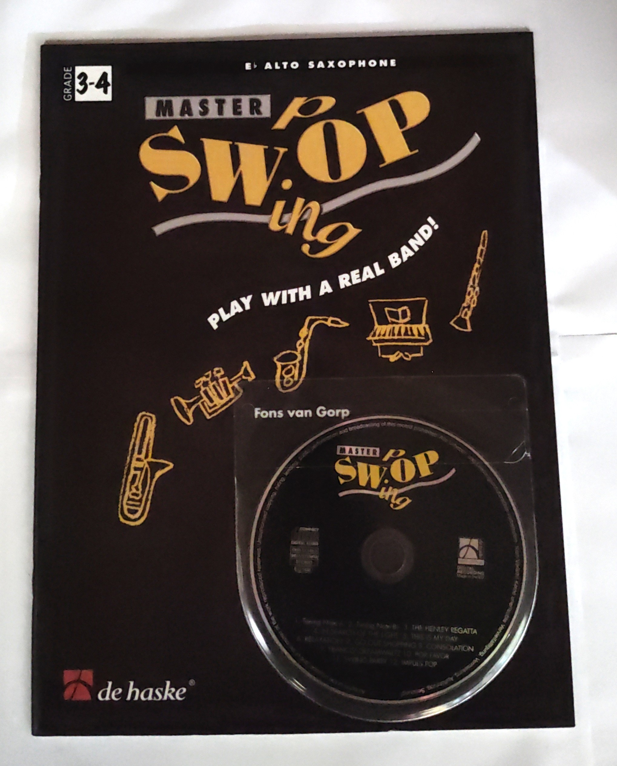 Gorp, F. Master Swing Pop Altsaxophon+ CD*