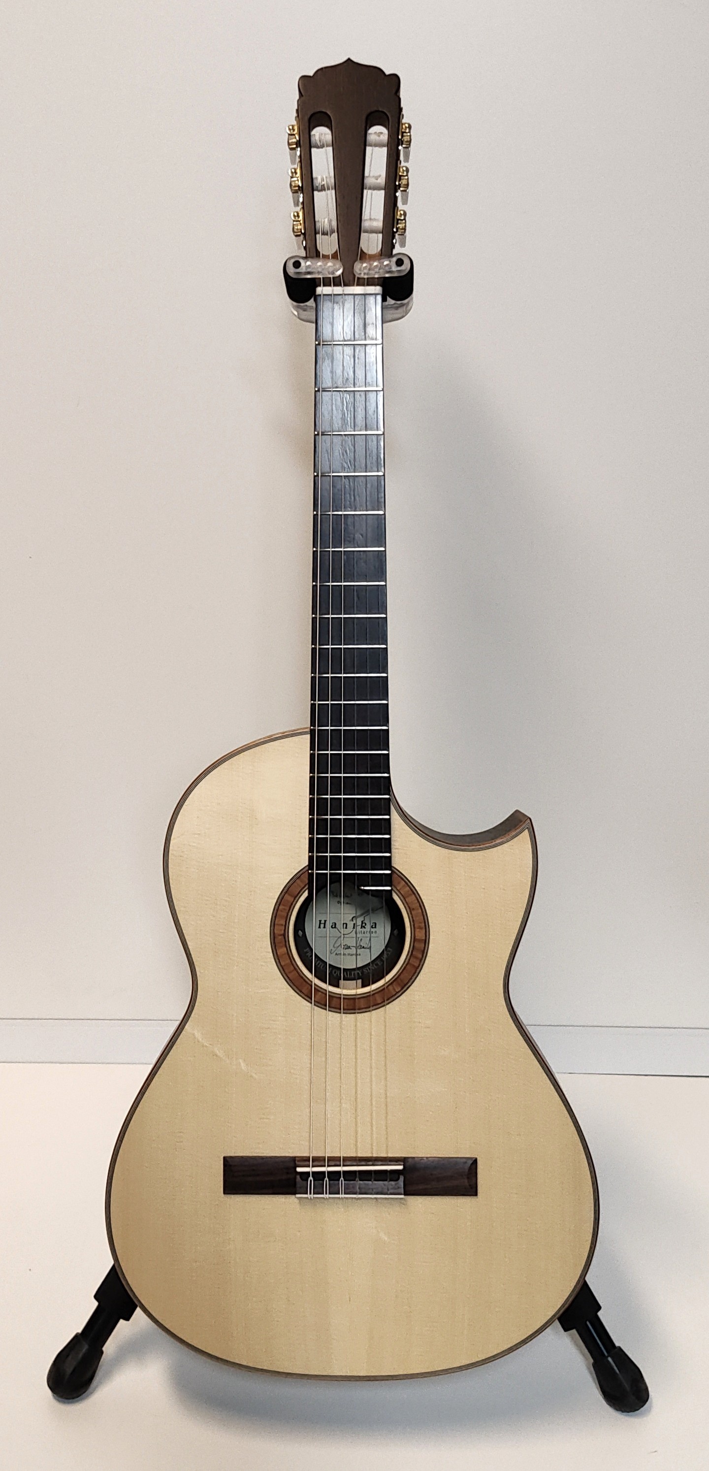 Hanika Konzertgitarre TEF Basis Cut TA mass. Fichte*