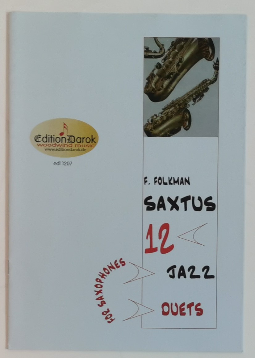 Folkman, F. Saxtus 12 Jazz Duets*