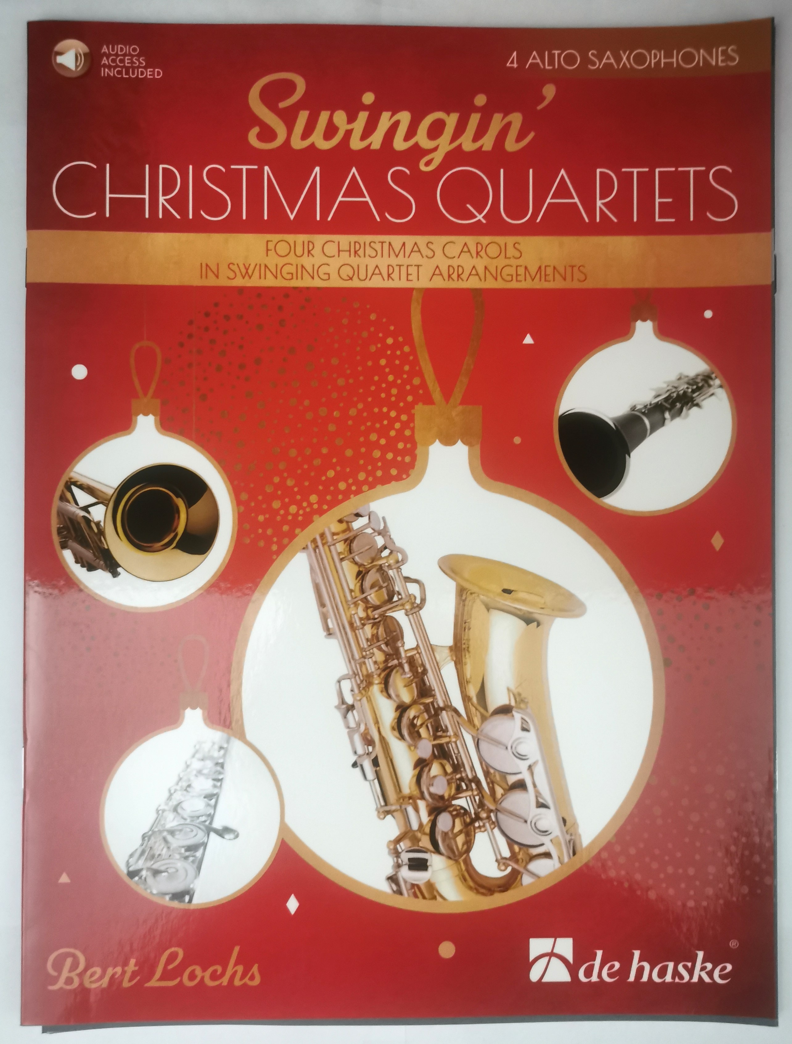 Swingin' Christmas Quartets+ online audio*
