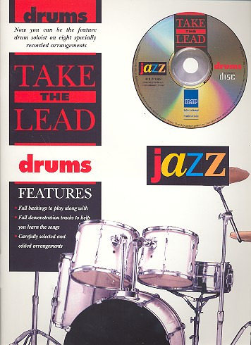 Take the Lead Jazz: Drums, Book & CD*