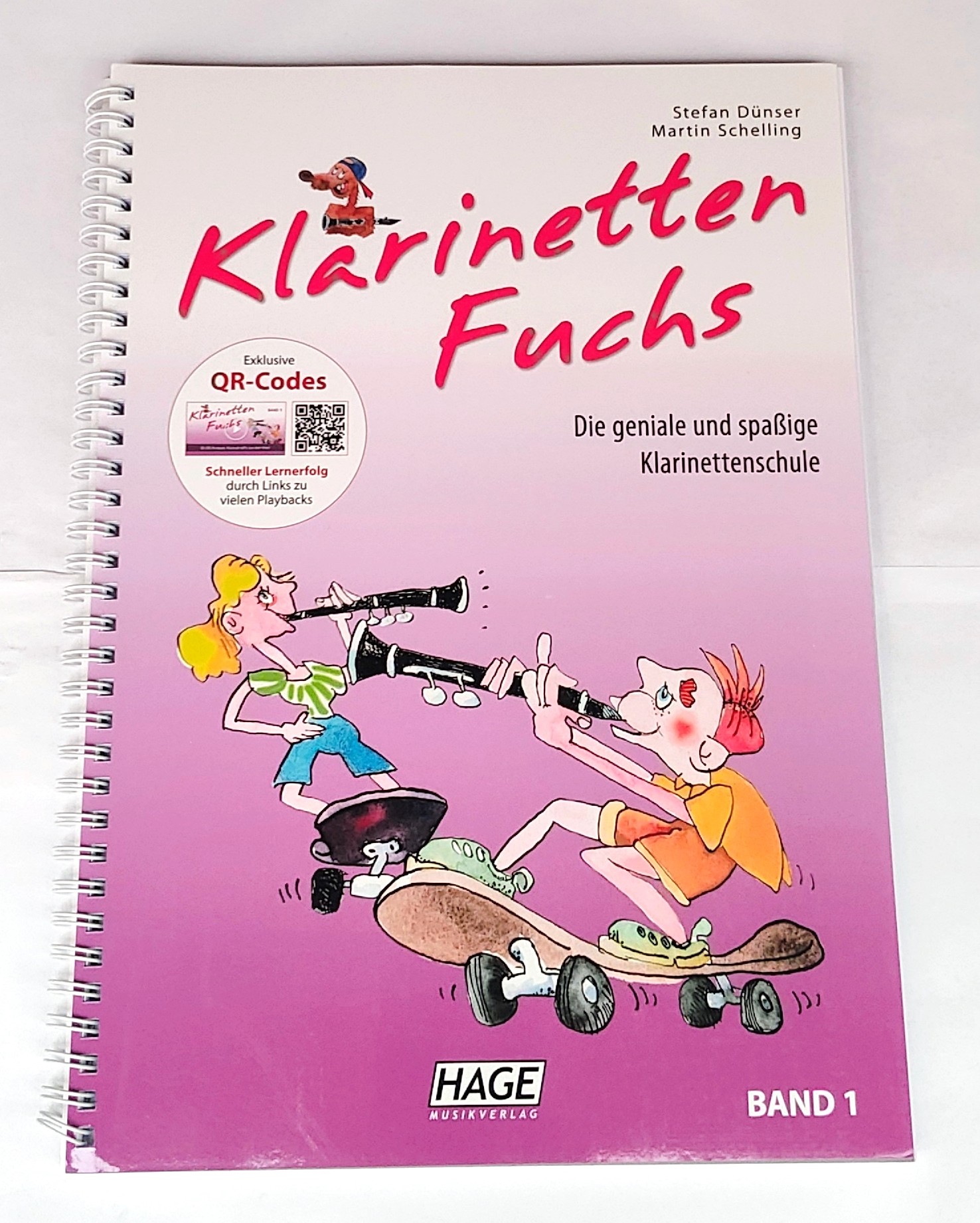 Dünser, S. Klarinetten- Fuchs Band 1+ QR-Code*