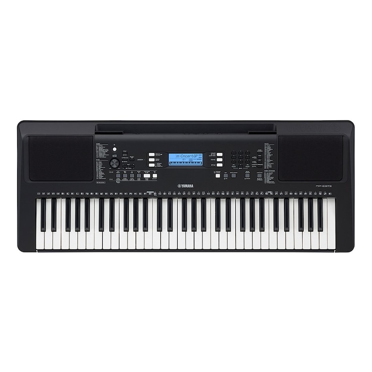 Yamaha Keyboard PSR E473 schwarz