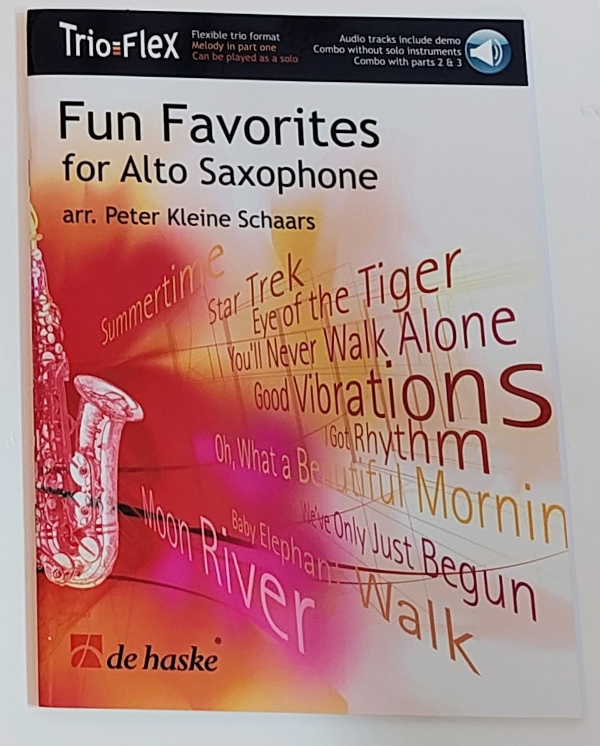 Fun Favorites für 3 Altsaxophone+ online Audio*