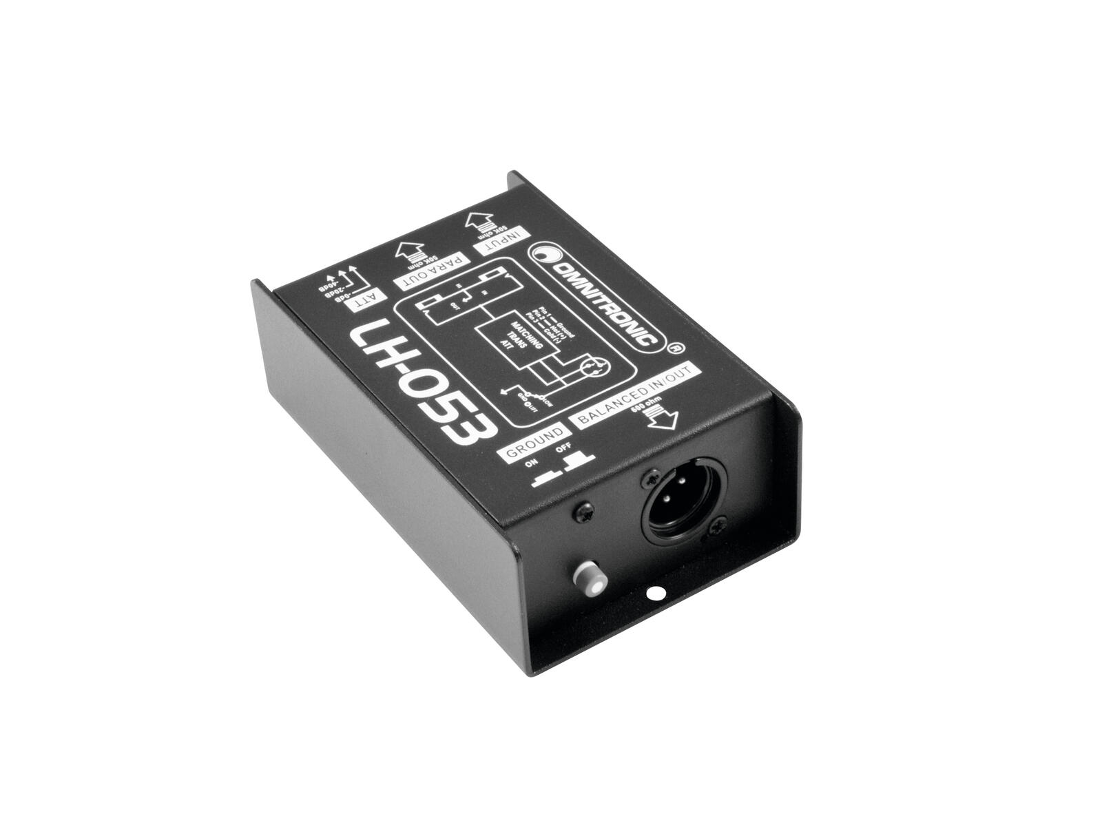 Omnitronic LH 053 DI-Box 1 Kanal passiv