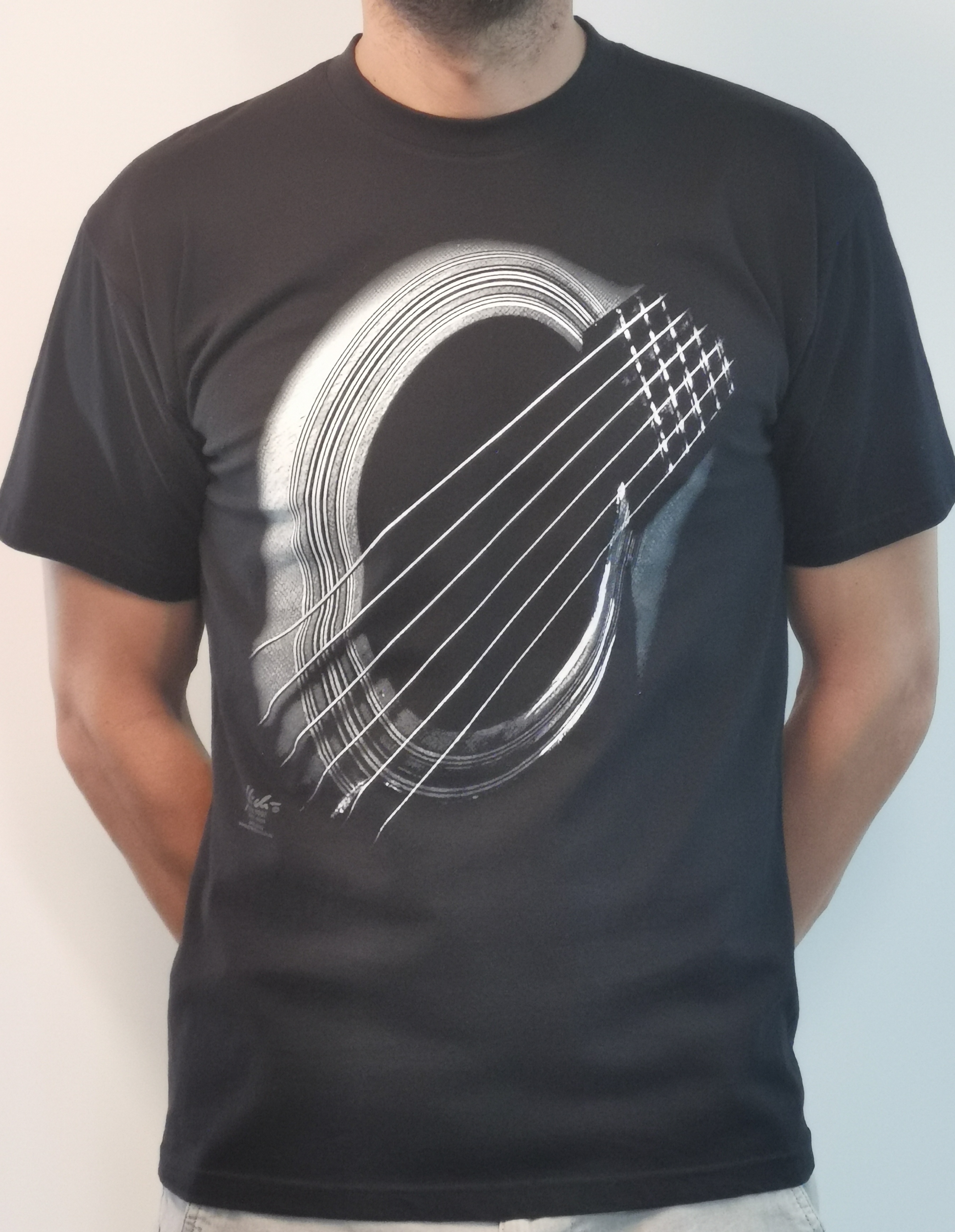 T- Shirt E- Gitarre-Cosmig Body XXL*