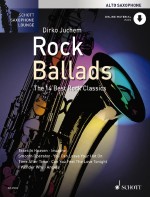 D. Juchem Sax Lounge Rock Ballads AS/Klav.+ online audio*