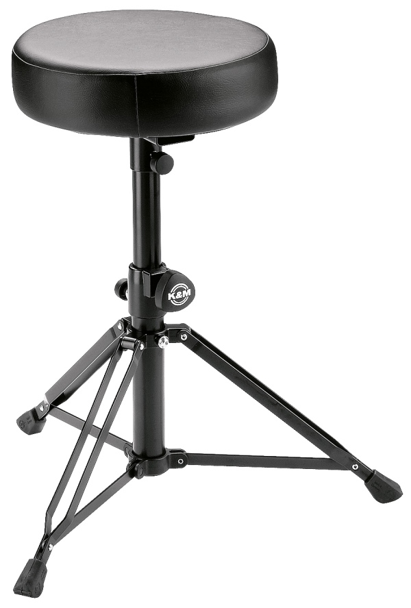 K&M Drummersitz 14015 schwarz Kunstleder*