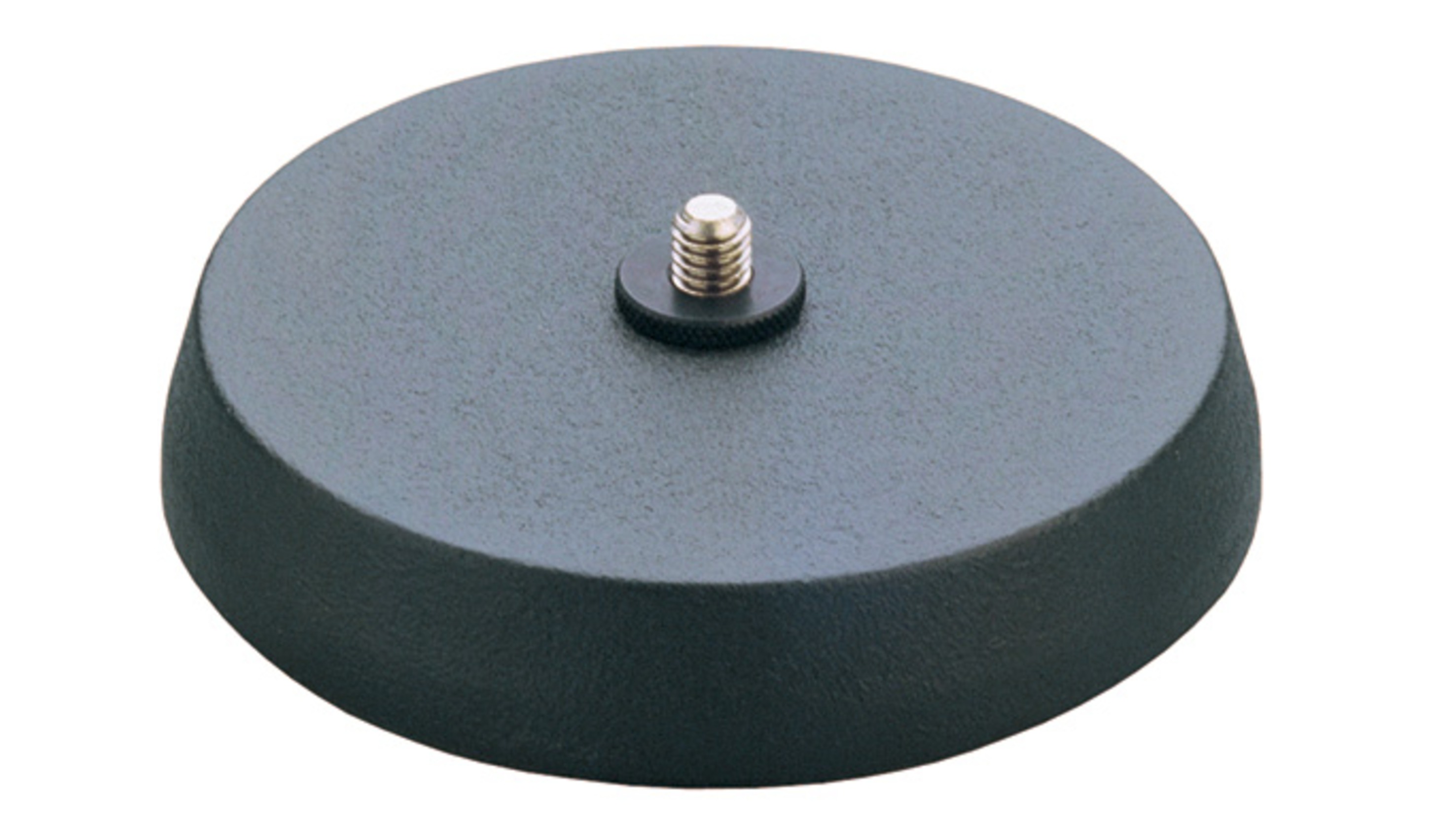 K&M 23220 Tischstativ schwarz  - Guss Rundsockel