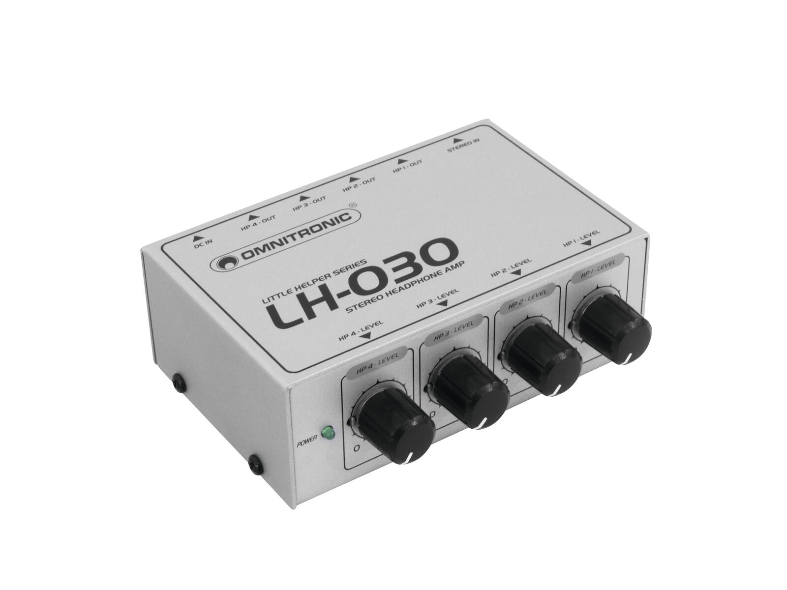 Omnitronic LH030 Kopfhörerverstärker 4-kanalig