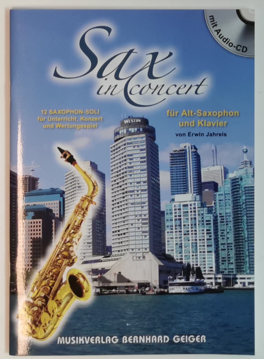 Jahreis, E. Sax in Concert für Altsaxophon/Klavier+ CD*