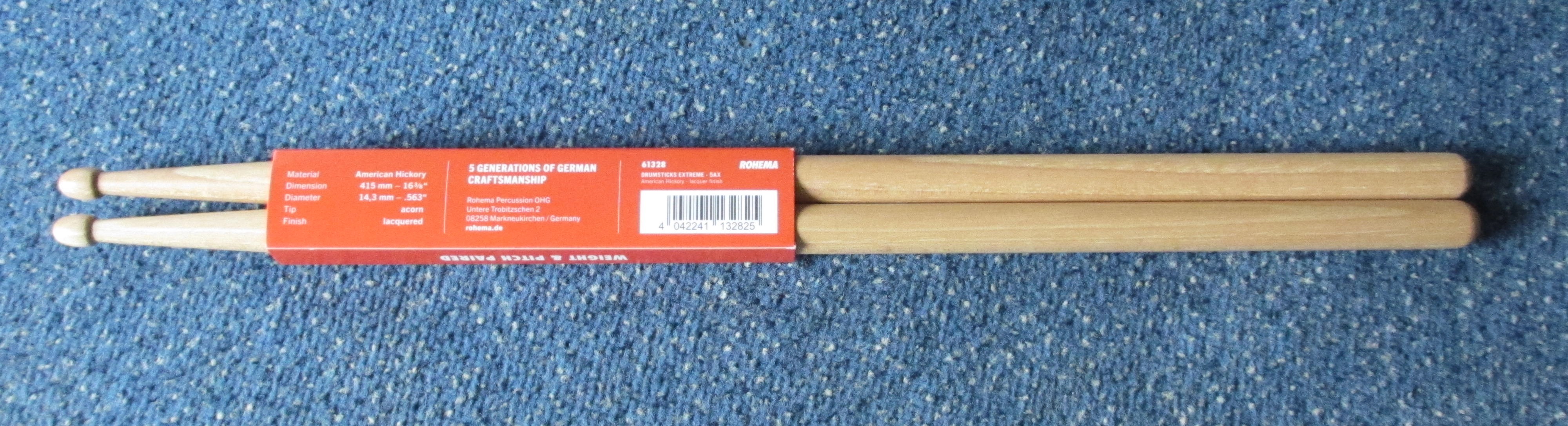 Rohema Sticks 5AX hickory "Nico Walter"*