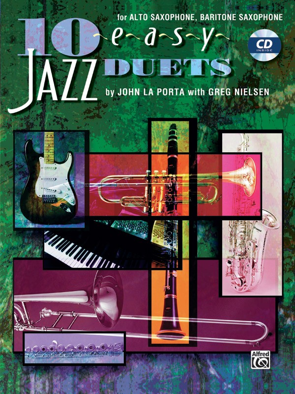 La Porta 10 easy Jazz Duets für Altsaxophon+ CD*
