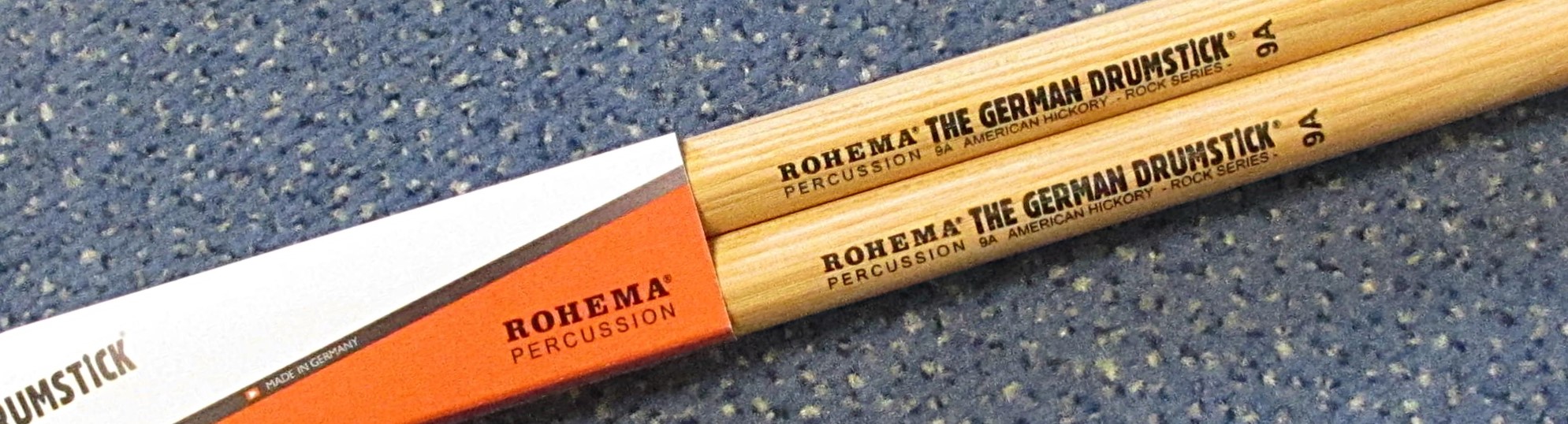 Rohema Sticks Rock Series 9A Hickory, lackiert*