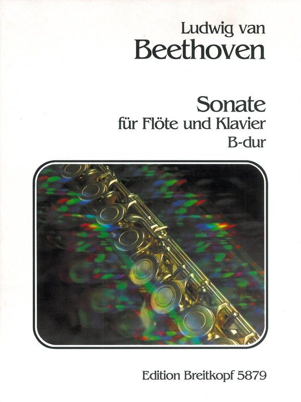 Beethoven Sonate für Flöte und Klavier B- Dur*