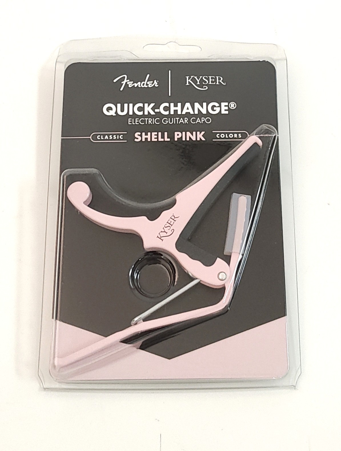 Fender / Kyser Kapodaster E-Gitarre Quick Change pink*