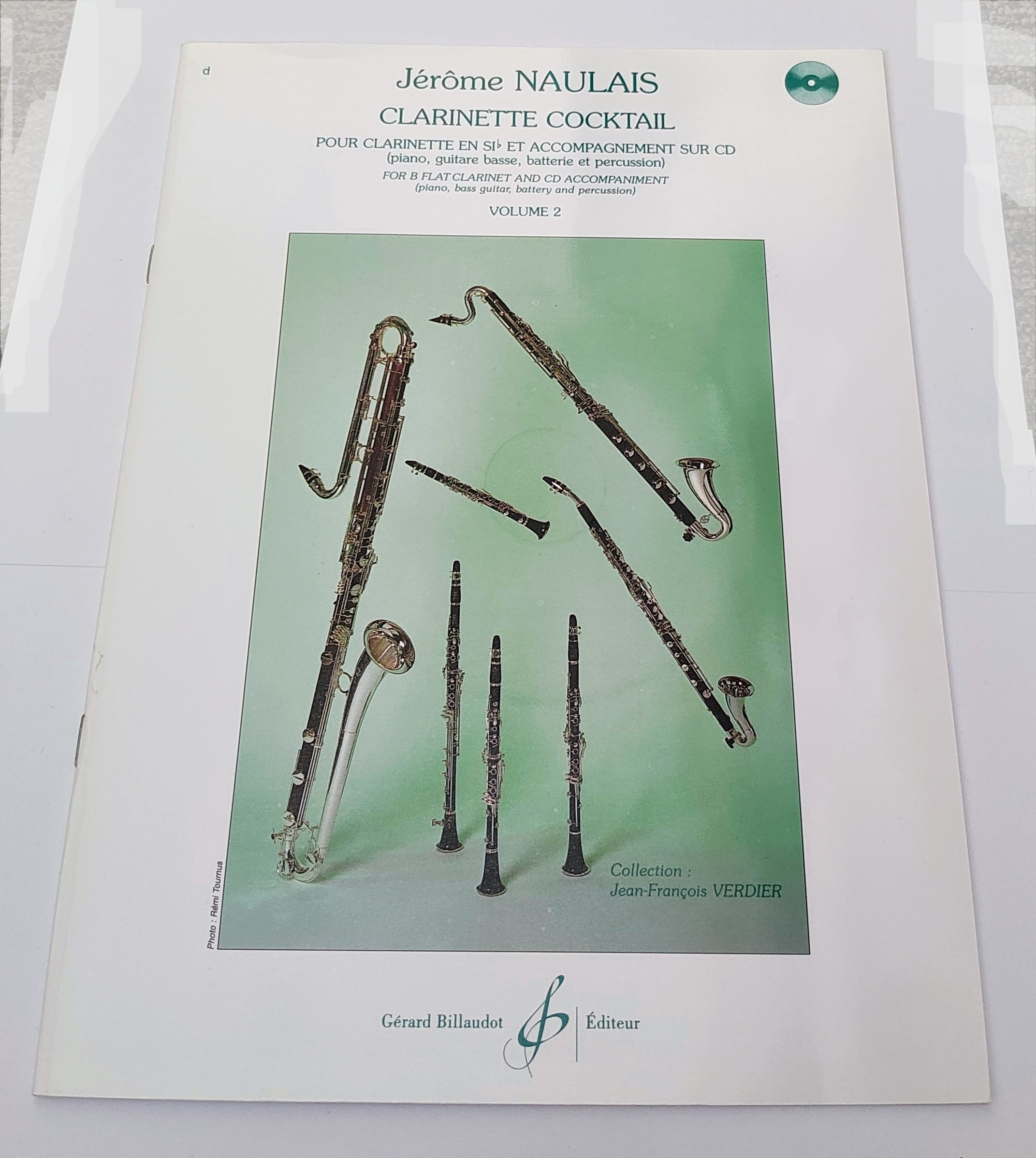 Naulais, J. Clarinette Cocktail Vol. 2 + CD*