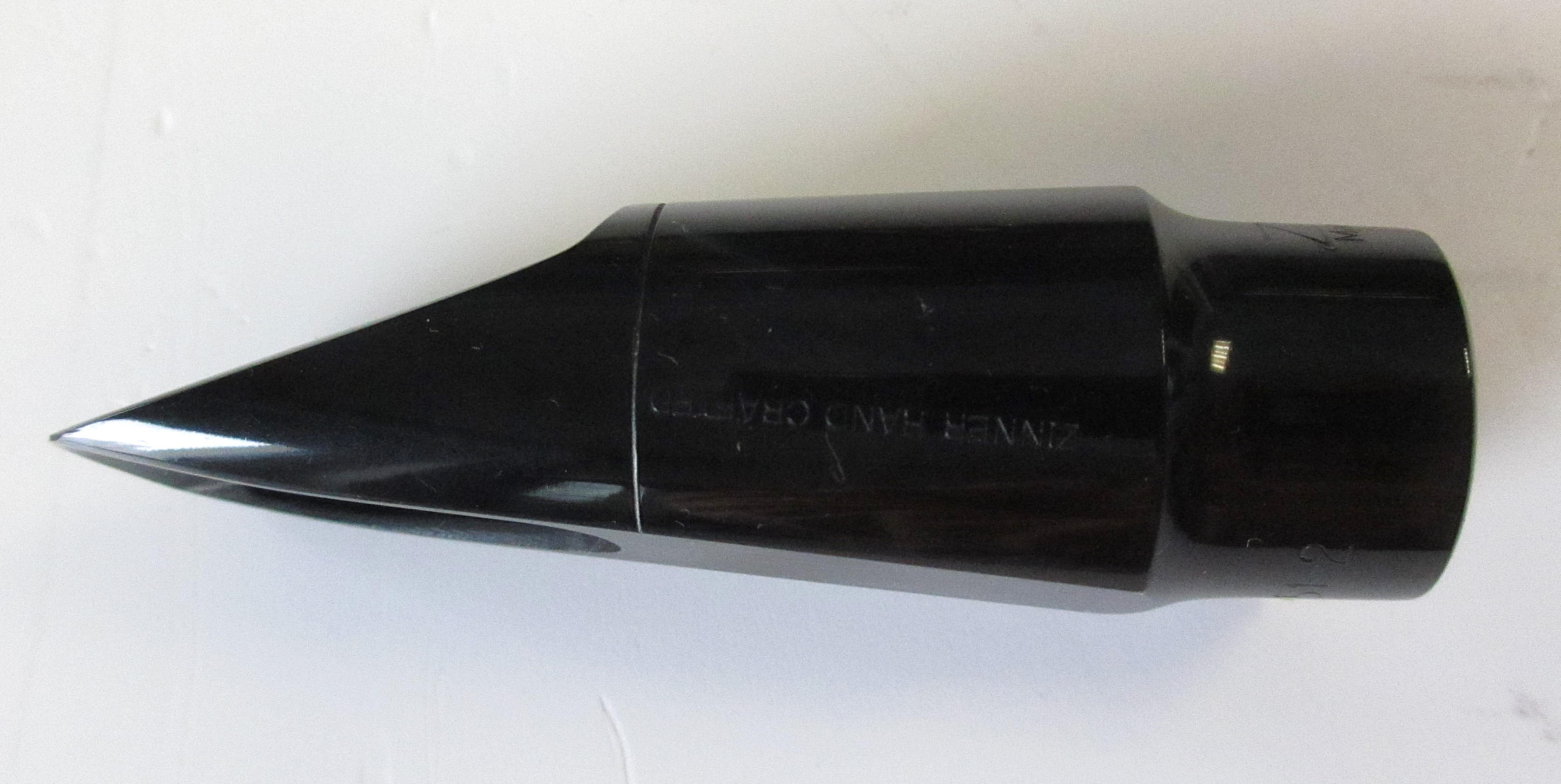 Zinner Mundstück Altsax. 51/2 Ebonite Konzertmodell NOS*