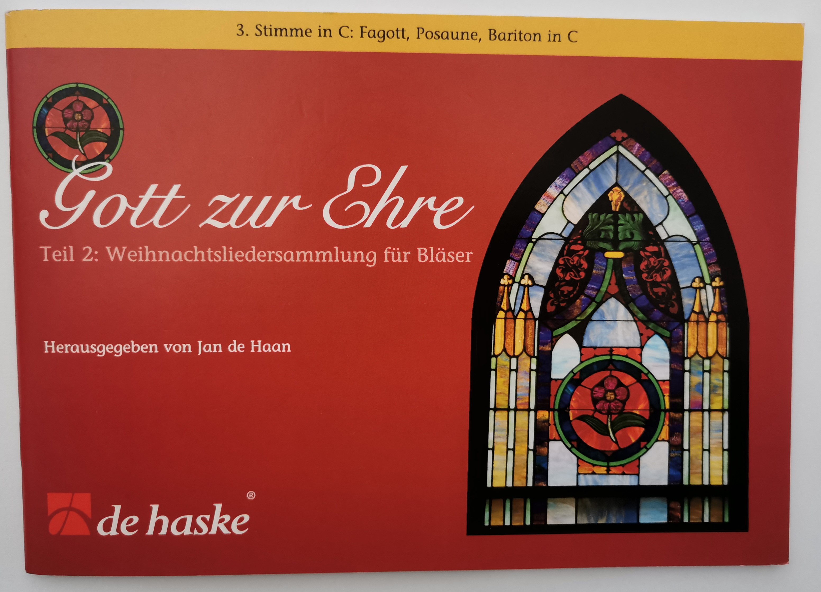 Gott zur Ehre Teil 2 Weihnachtsliedersammlung 3.Stimme in C*