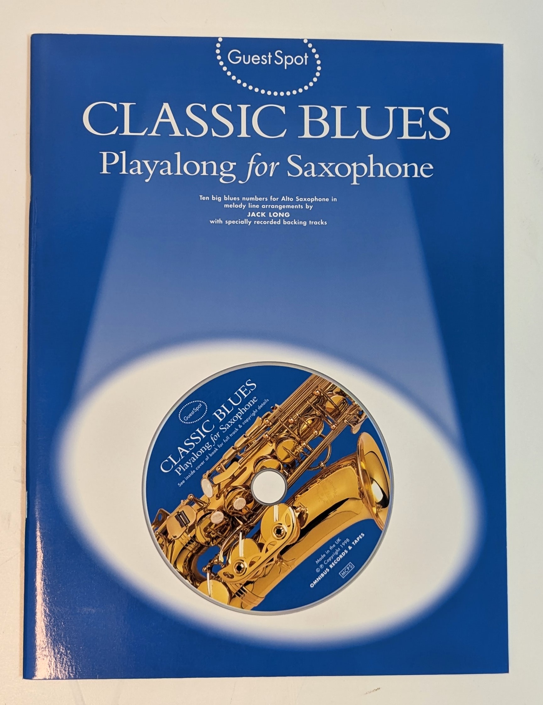 Guest Spot- Classic Blues Altsaxophon+ CD*