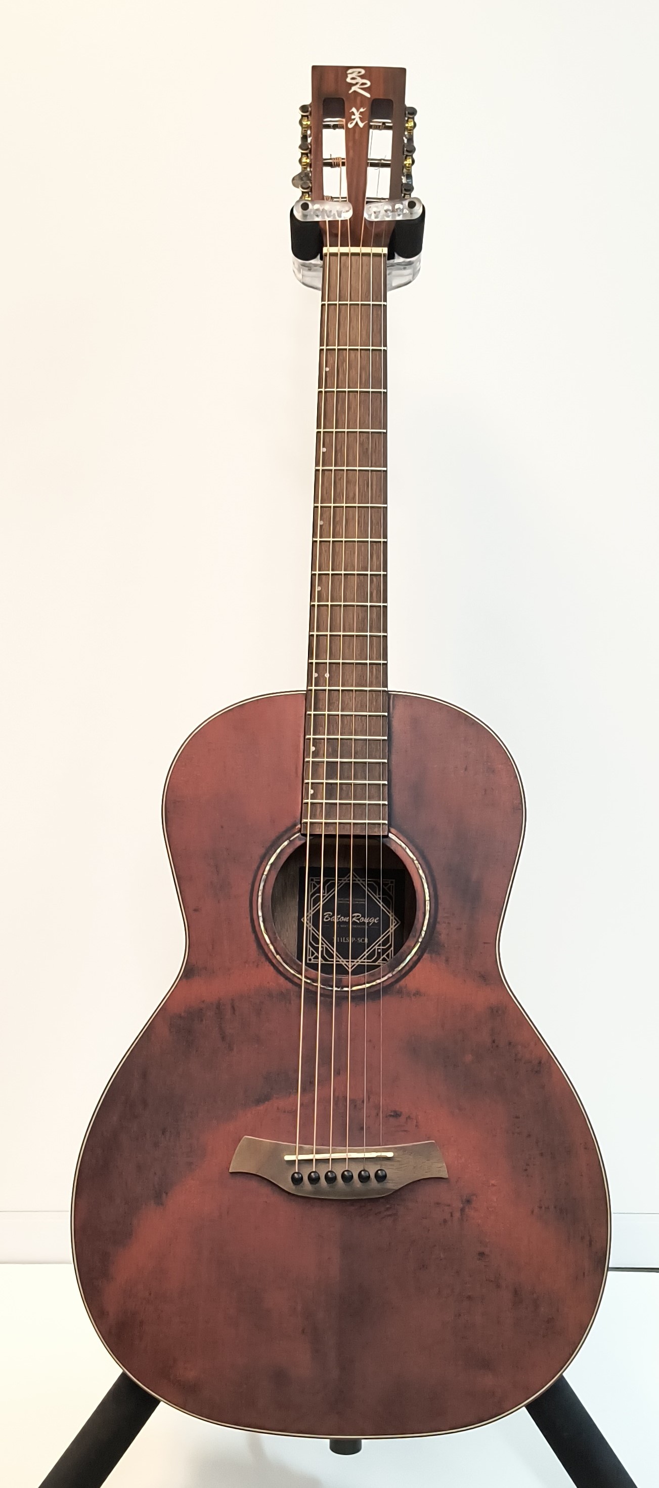 Baton Rouge Westerngitarre X11LS/P-SCR screwed chrimson* Baton Rouge Westerngitarre X11LS/P-SCR screwed chrimson*