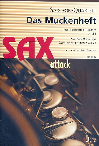 Dietrich, K.Das Muckenheft für Sax.-Quartett (AATT)* Dietrich, K.Das Muckenheft für Sax.-Quartett (AATT)*