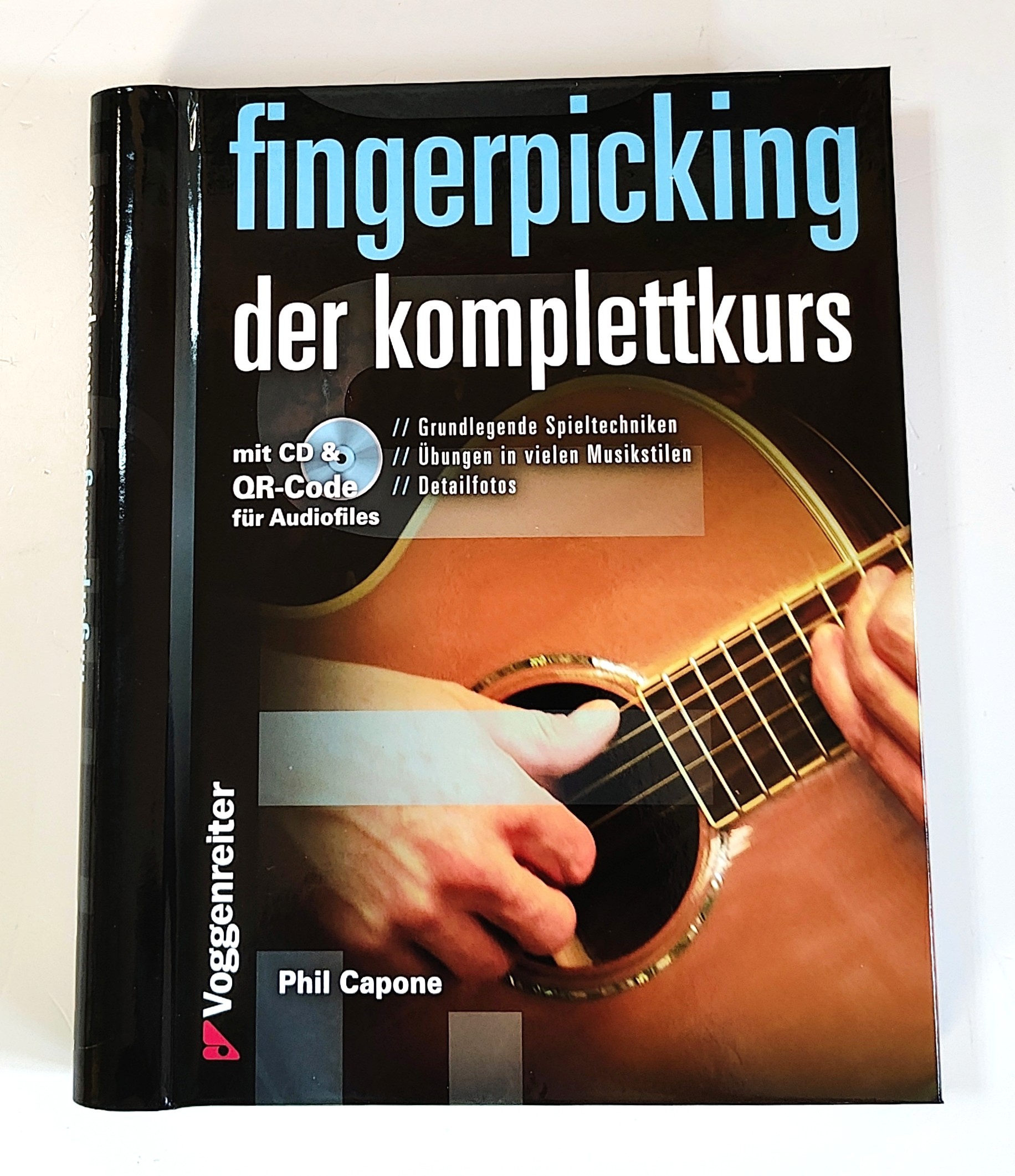 Capone, P. Fingerpicking Der Komplettkurs+CD + online audio*