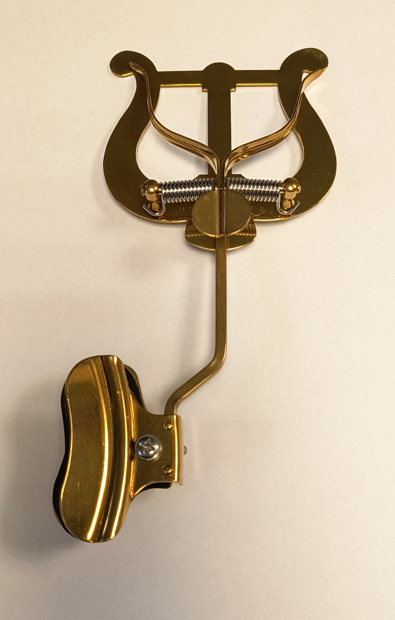 Marschgabel, Trompete für Becher groß, Messing Marschgabel, Trompete für Becher groß, Messing