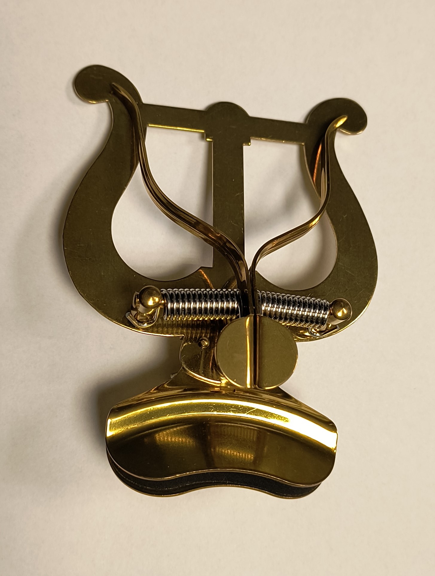 Marschgabel Posaune Lyra groß, für Becher, 2 Drücker* Marschgabel Posaune Lyra groß, für Becher, 2 Drücker*