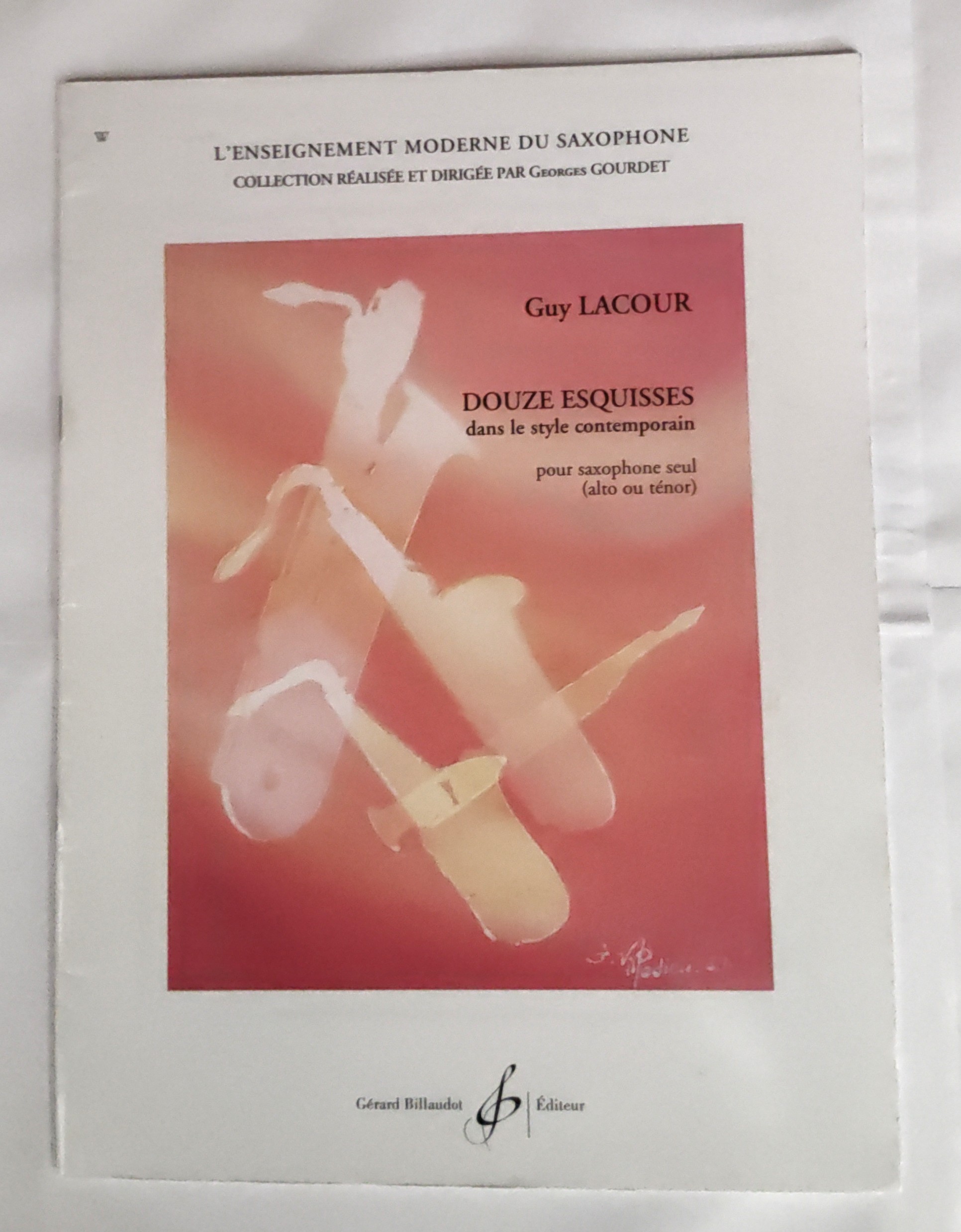 Lacour, G. Douze Esquisses pour Saxophone*