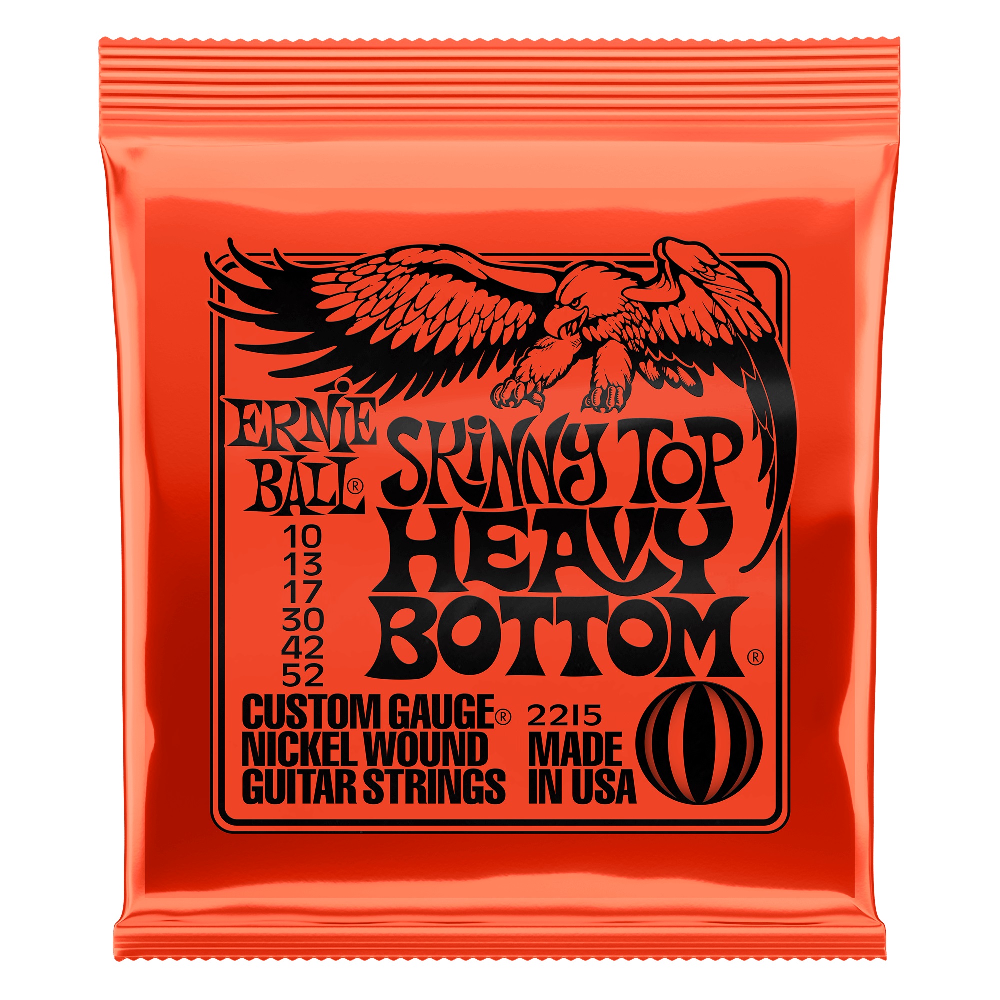 Ernie Ball Saiten 2215 Skinny Top Heavy Bottom 010-052*