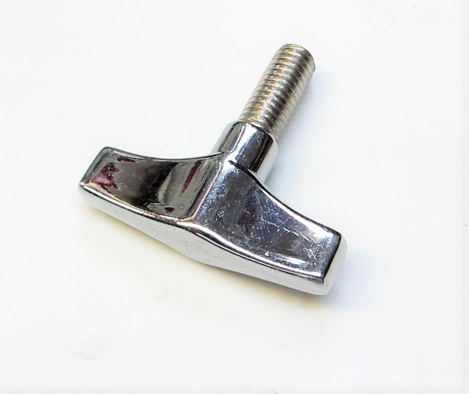 Flügelschraube PEARL chrom ellipse wing bolt f.Drum M8x20mm