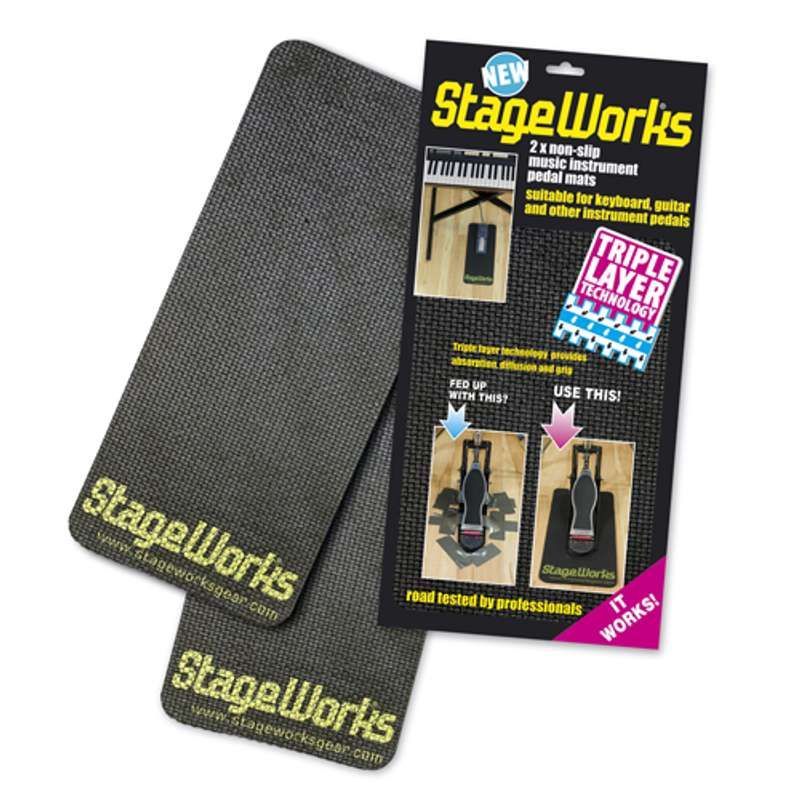 Stage Works Pedal Mats (2er Pack)* Stage Works Pedal Mats (2er Pack)*