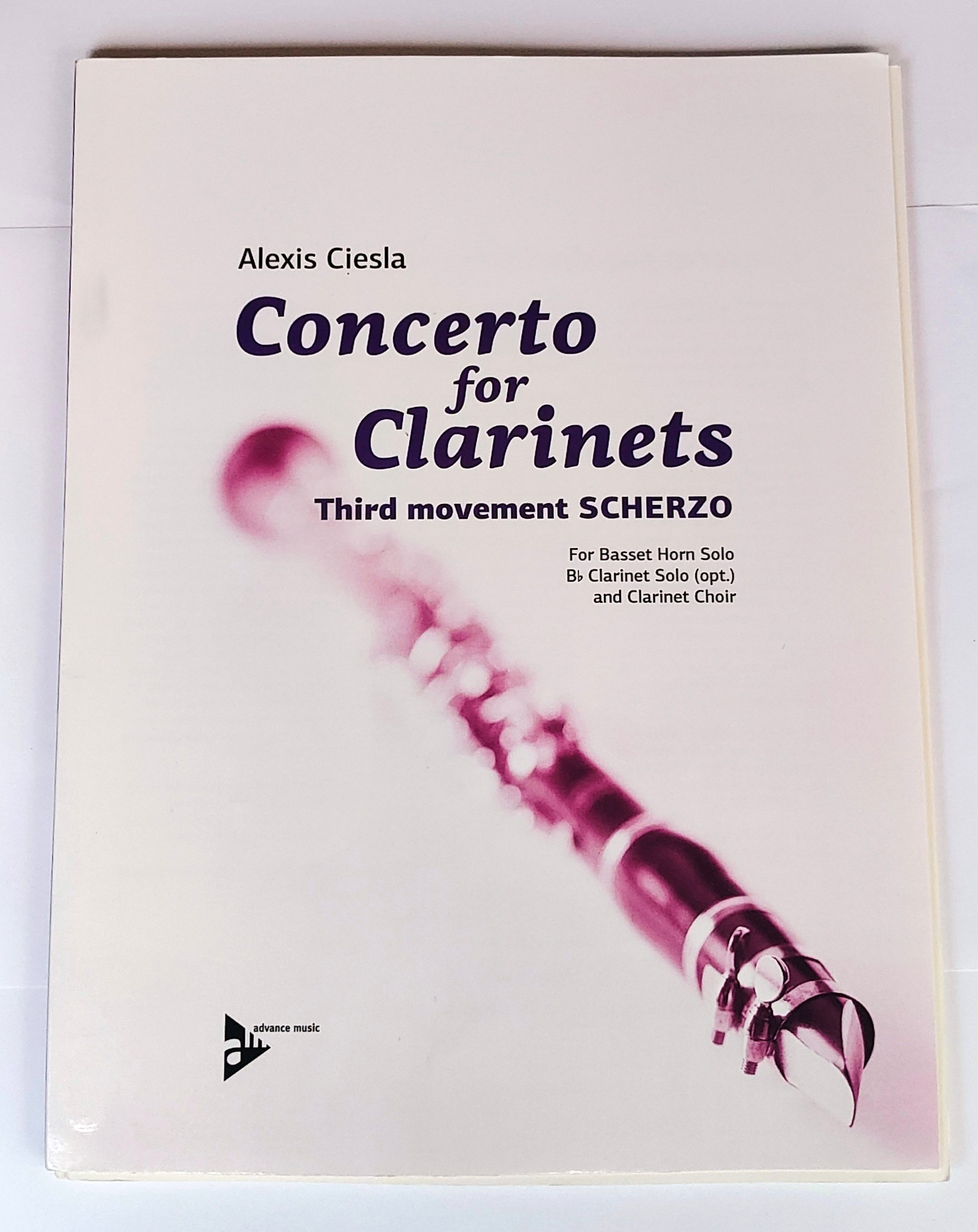 Ciesla, A. Concerto for Clarinets Third movement Scherzo* Ciesla, A. Concerto for Clarinets Third movement Scherzo*