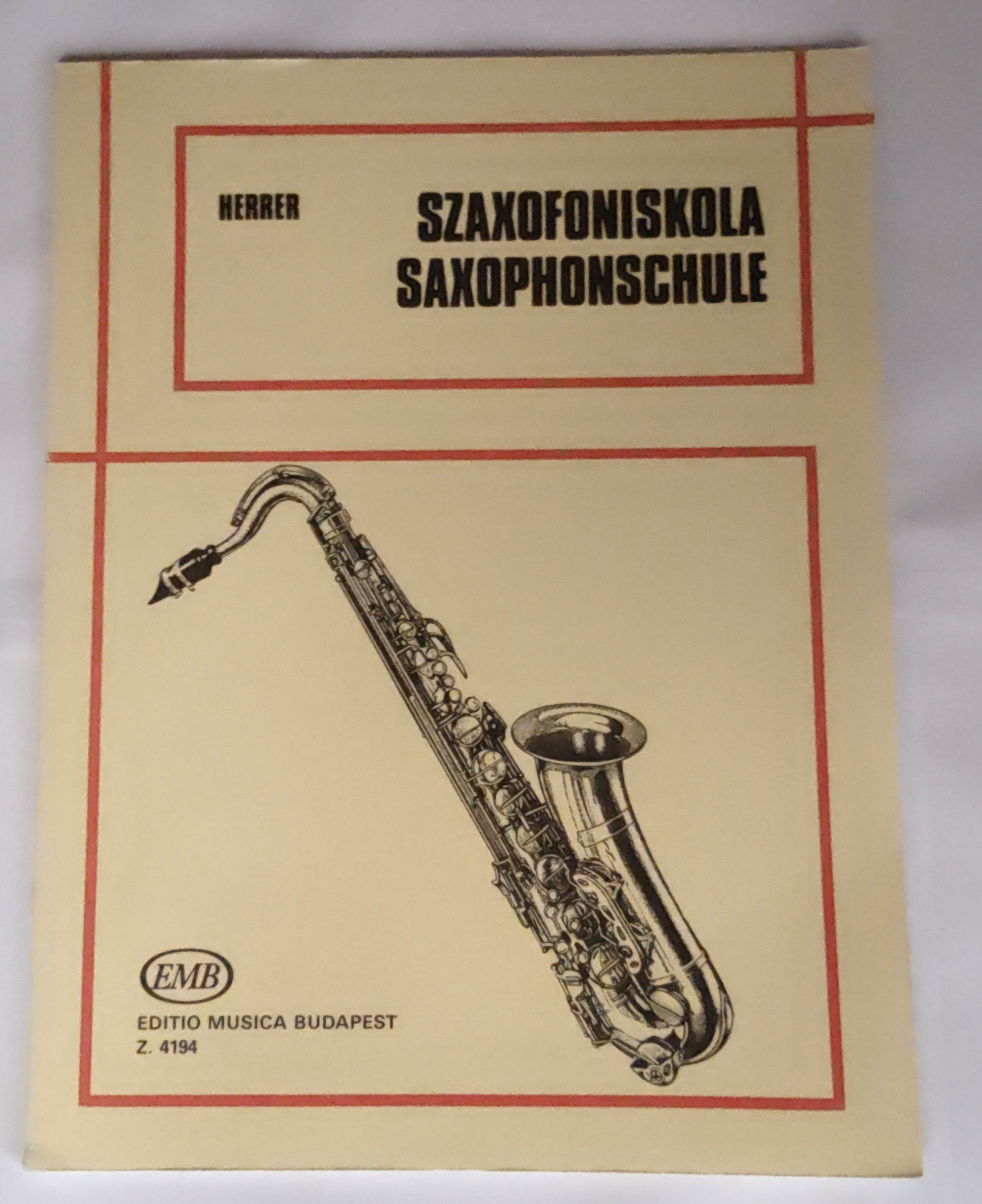 Herrer, P. Saxophonschule*