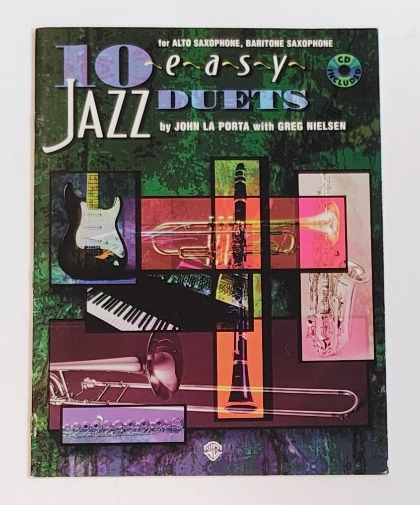La Porta 10 easy Jazz Duets für Altsaxophon+ CD*
