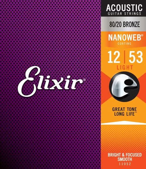 Elixir Saiten Nanoweb 11052 Anti Rust light  012-053*