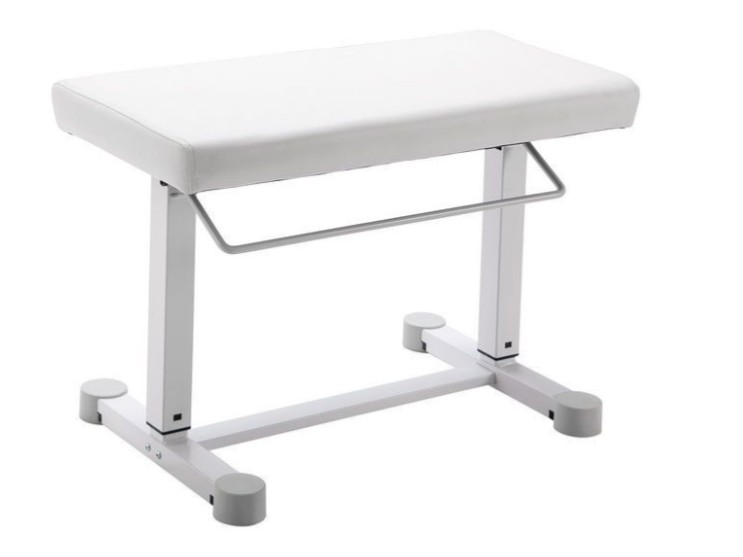 Klavierbank K&M 14080 "Uplift" Kunstleder weiß