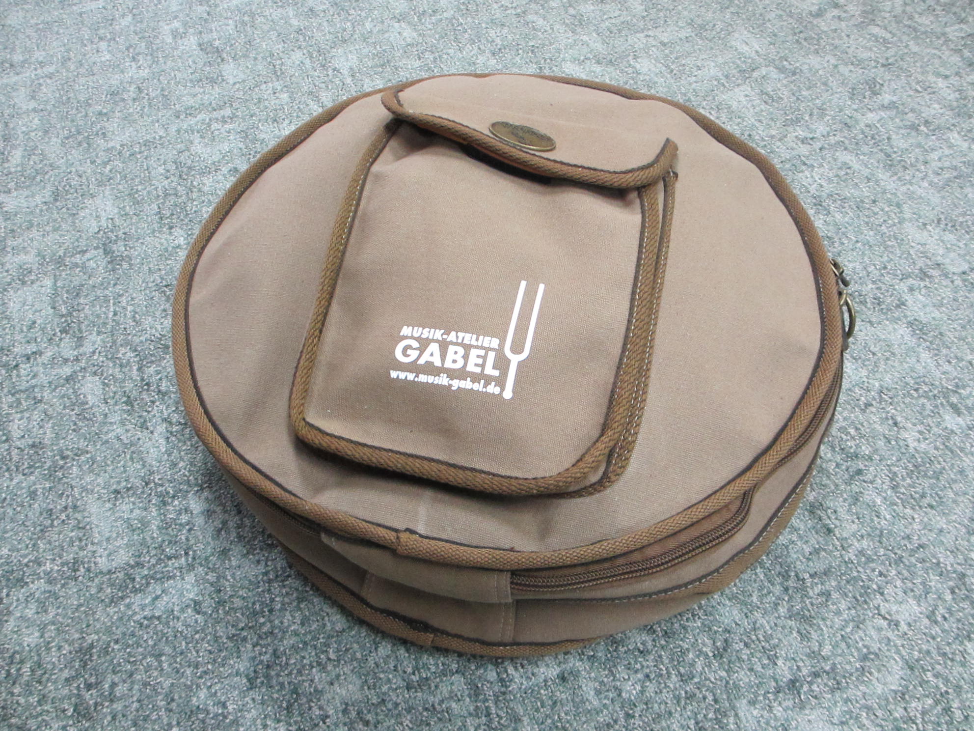 Tasche für Bodhran 18"  Mc Brides deluxe, braun