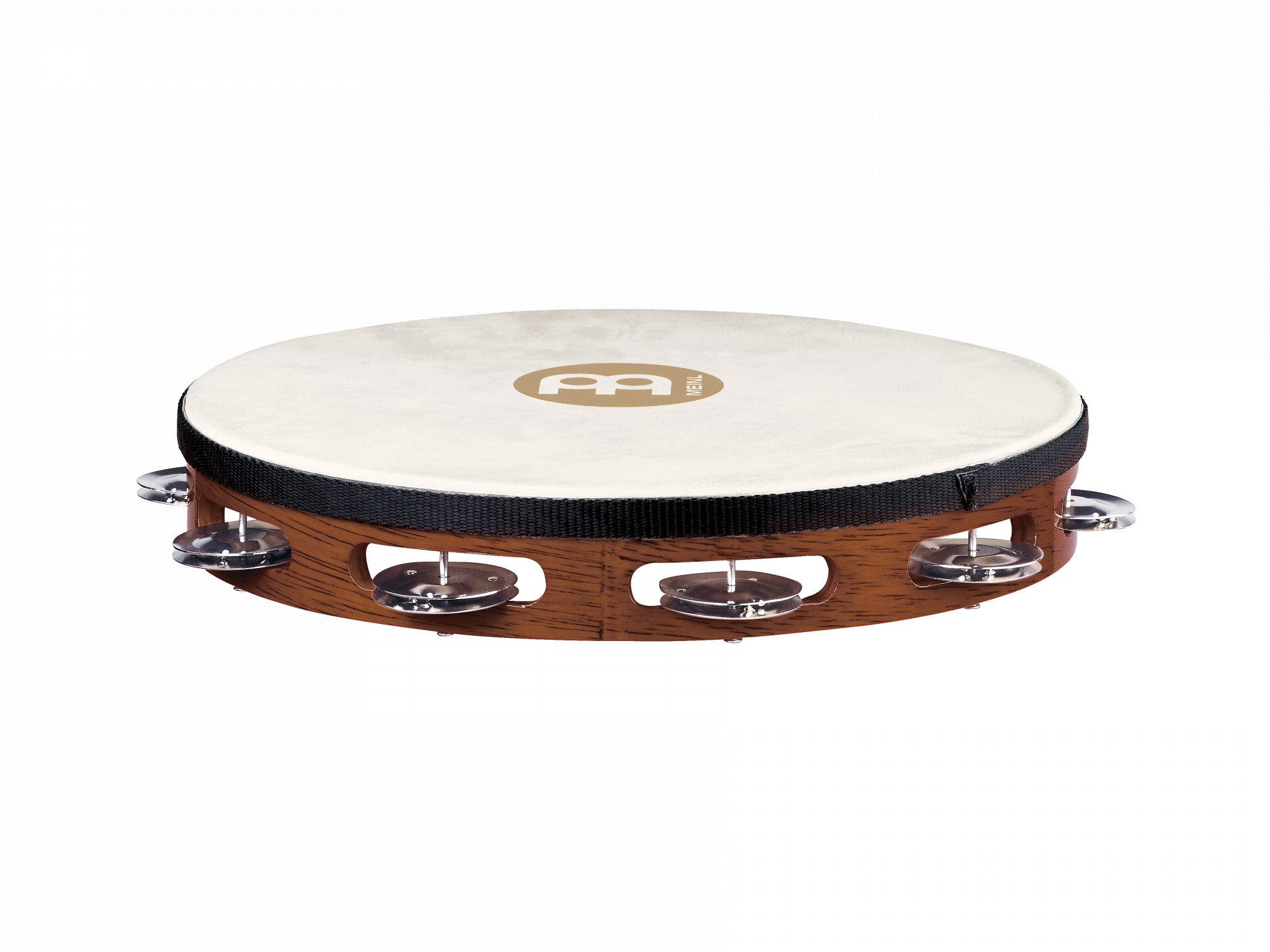 Meinl Tambourin TAH1AB Ziegenfell Holz*