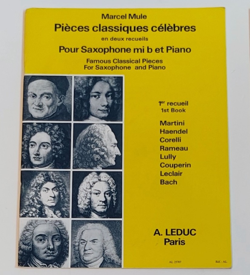 Mule, M. Pièces célèbres vol.1 für Altsaxophon/ Klavier*