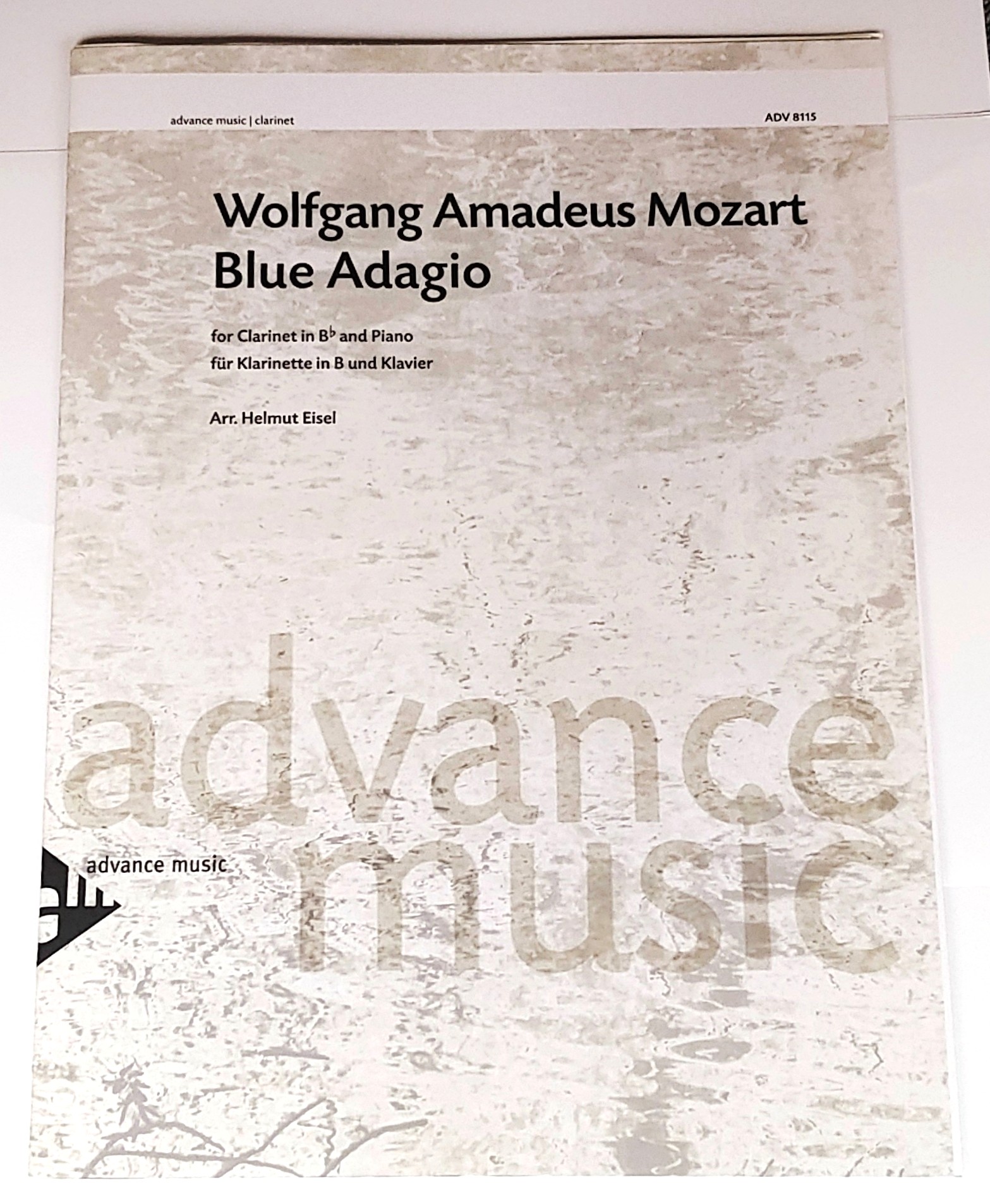 Mozart, W.A. Blue Adagio für Klarinette und Klavier*
