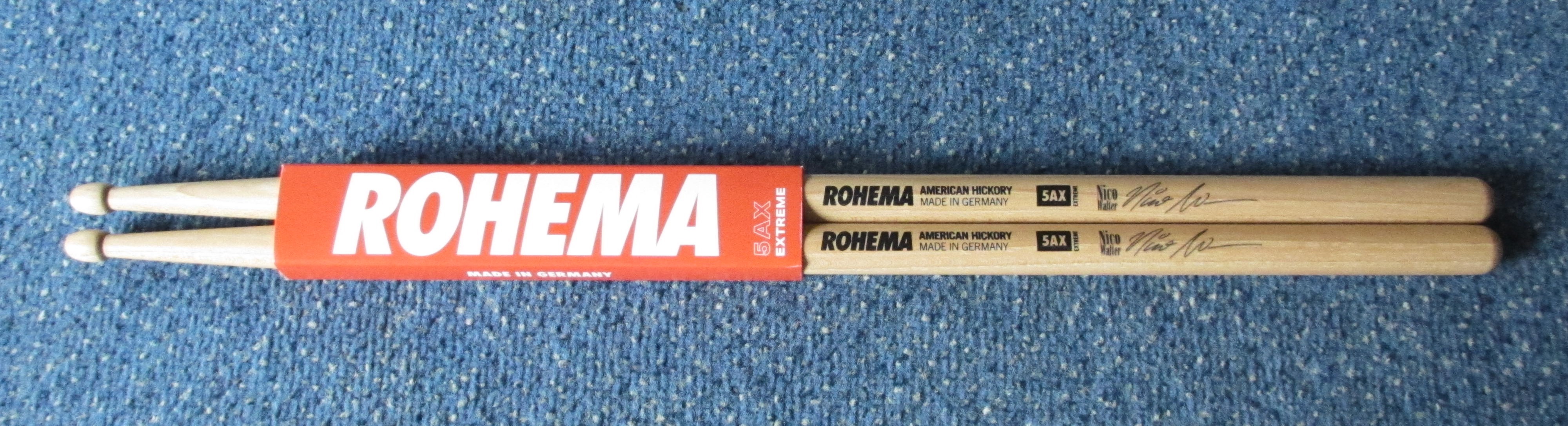 Rohema Sticks 5AX hickory "Nico Walter"*