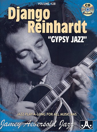 J. Aebersold Vol. 128 D. Reinhardt- "Gypsy Jazz"+ CD*