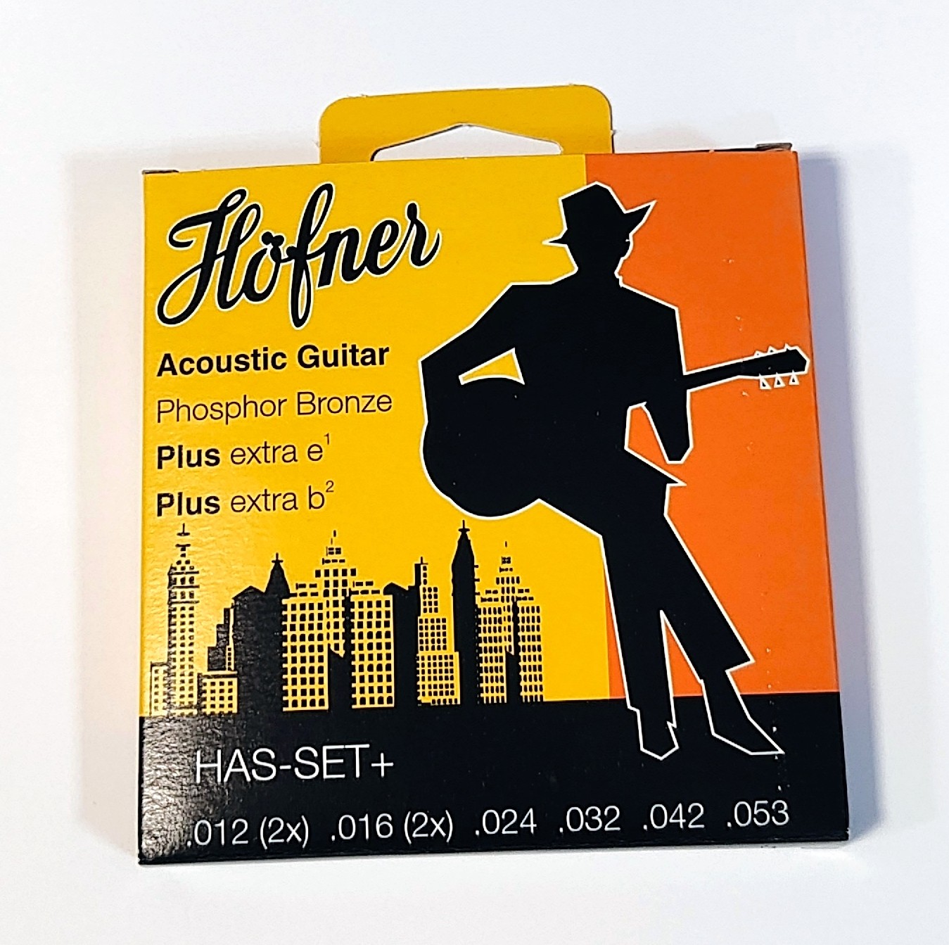 Höfner Saiten Akustikgitarre 012-053*