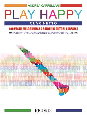 Cappellari, A. Play Happy- Clarinetto mit CD+ online Audio*